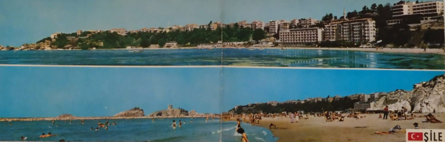 1970 ŞİLE İKİ AYRI YÖNDEN PANORAMİK GÖRÜNÜMÜ  KARTPOSTAL RENKLİ OFSET BASKI 
