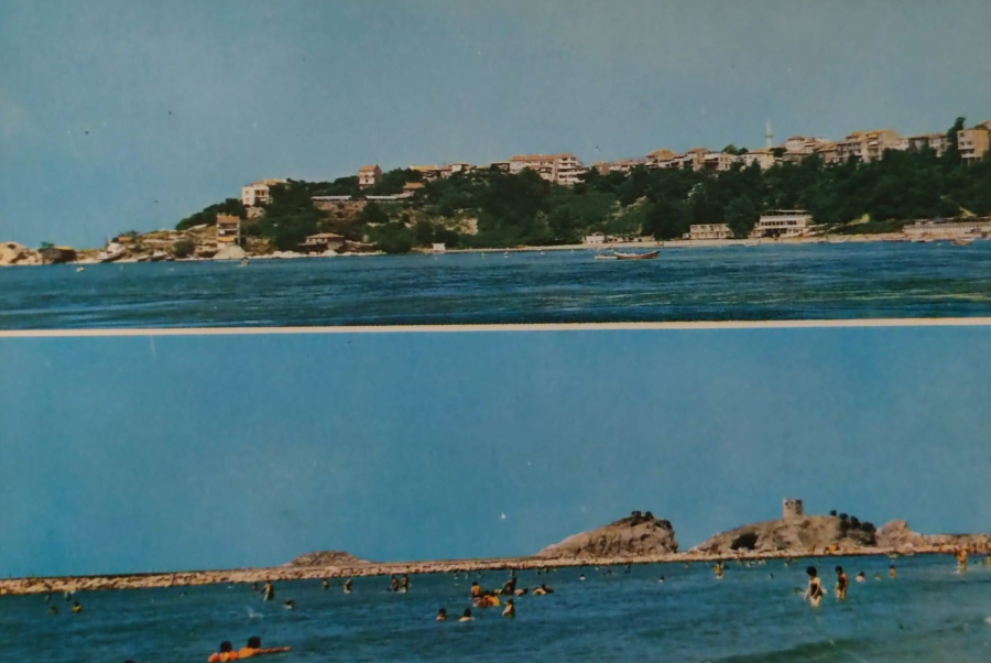 1970 ŞİLE İKİ AYRI YÖNDEN PANORAMİK GÖRÜNÜMÜ  KARTPOSTAL RENKLİ OFSET BASKI 