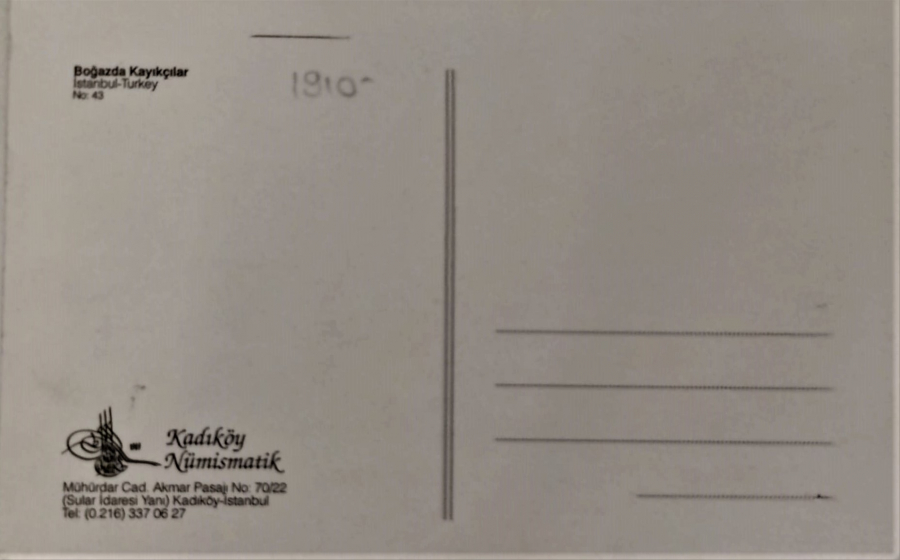 İSTANBUL CONSTANTİNOPLE  EDİTÖR MAX  FRUCHTERMANN NO 1172 EX CHANGE İSTANBUL MERSEILLE OFSET BASKI KARTPOSTAL