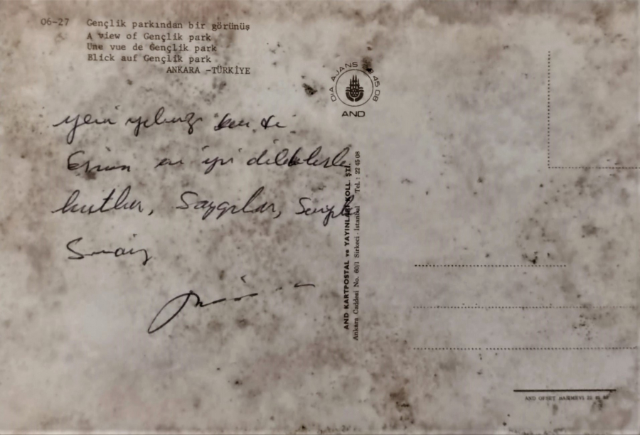 1970 ANKARA GENCLİK PARKI GÖRÜNÜMÜ KARTPOSTAL RENKLİ OFSET BASKI ARKASI YAZILI POSTADAN GECMİŞ  AND KARTPOSTALLARI EN 15 CM BOY10 CM