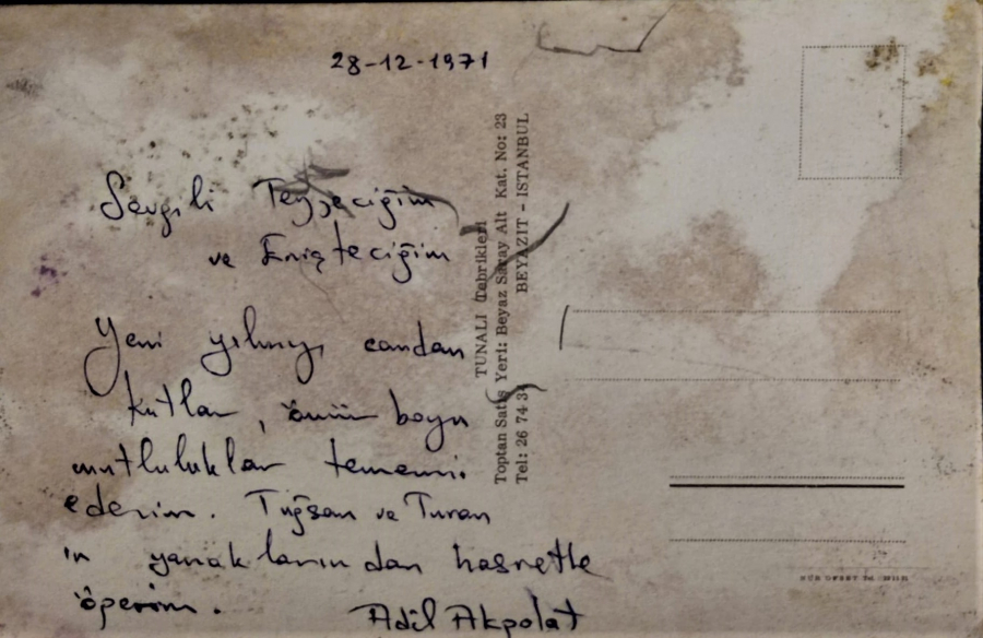 1970 İSTANBUL SULTANAHMET CAMİİ VE MEYDANI GÖRÜNÜŞ  KARTPOSTAL RENKLİ OFSET BASKI 