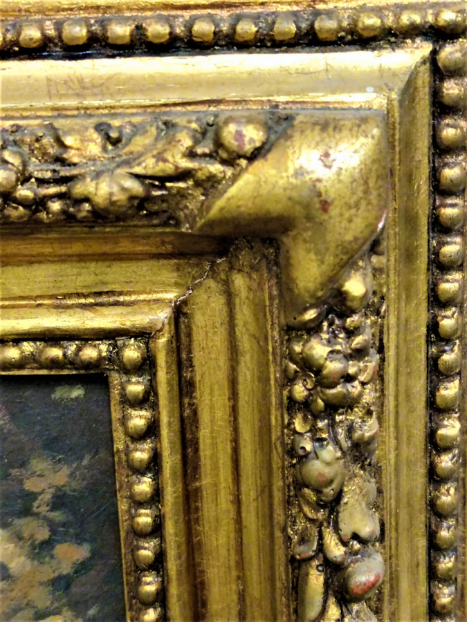 RECEP KAPLAN İMZALI VARAK CERCEVESİNDE KIZ KÜLESİ TUAL ÜZERİNE YAGLI BOYA TABLO