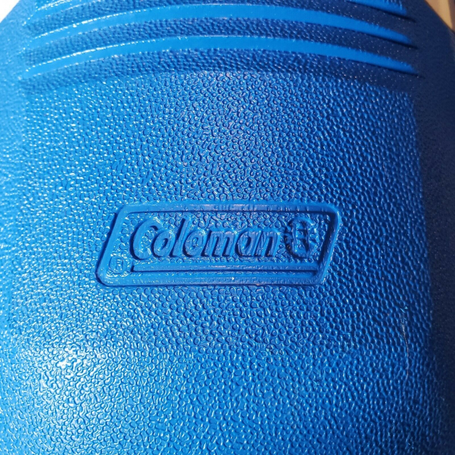 1993 VİNTAGE USA  COLEMAN POLY LİTE 5516 TERMOS BARDAK VE MUSLUKLU SICAK SOUK KAMP VE AVCI KULLANICILARINA ÖZEL TASARIM 