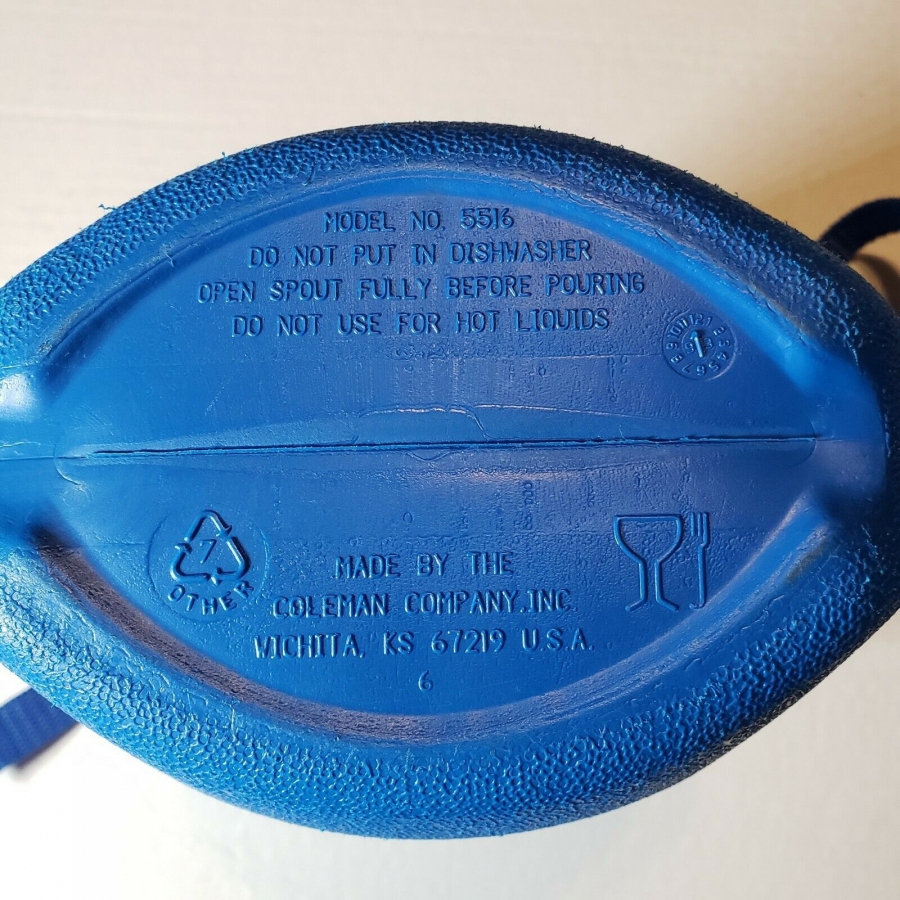1993 VİNTAGE USA  COLEMAN POLY LİTE 5516 TERMOS BARDAK VE MUSLUKLU SICAK SOUK KAMP VE AVCI KULLANICILARINA ÖZEL TASARIM 