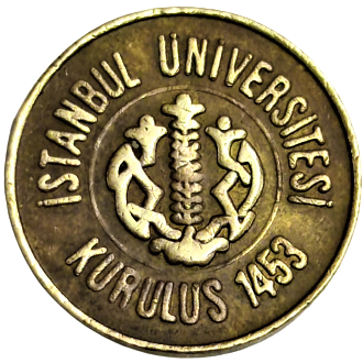 I.U.R OGRENCI YEMEKHANELERI JETON İSTANBUL ÜNİVERSİTESİ REKTÖRLÜGÜ YEMEKHANESİ  KURULUŞ 1453 