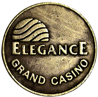 ELEGANCE GRAND CASİNO TOKEN OYUN MAKİNESİ JETON