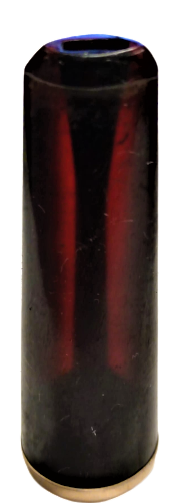 OSMANLI USTA İŞİ ATEŞ KEHRİBAR AGIZ KISMI ALTIN BİLEZİKLİ DIŞI KIRMIZI İCİ KREM KADİFE KAPLI KUTUSUNDA ORJİNAL EL YAPIM AGIZLIK