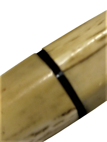 OSMANLI FİL DİŞİ USTA EL YAPIM CİFT PARCALI TÜTÜN İCİLMESİ İCİN AGIZLIK