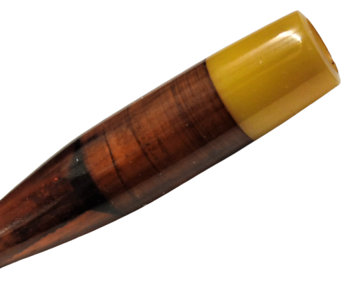 OSMANLI SIKMA KEHRİBAR USTA EL İŞİ  SIGARA İCME AGIZLIK SÖKÜLEBİNİLEN 2 PARCALI