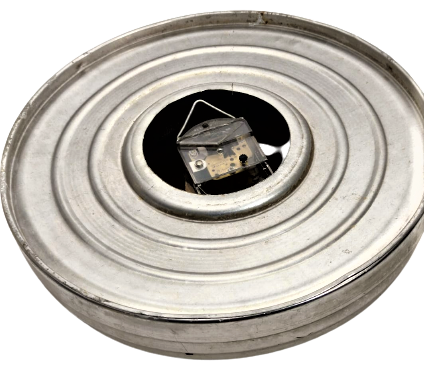 1960 T.H.K 1925 TURK HAVA KURUMU İSTİKBAL GÖKLERDEDİR K. ATATÜRK ALİMÜNYUM KASA PİLLİ ALMAN MAKİNA DUVAR SAAT