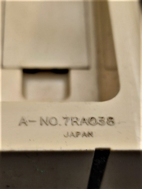 1970 VINTAGE RHYTHM TRANSISTOR ALARM CLOCK JAPAN A - NO 7RAO38 MASA SAAT PARLAK KADRAN