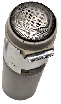 VİNTAGE 1969 BEYAZ VE METAL BRAUN RASİERSTAB B2 GENT'S TIRAŞ MAKİNESİ MADE N V- GERMANY