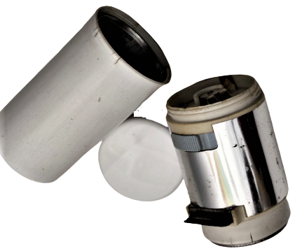 VİNTAGE 1969 BEYAZ VE METAL BRAUN RASİERSTAB B2 GENT'S TIRAŞ MAKİNESİ MADE N V- GERMANY