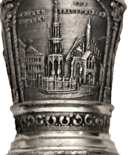 HANDGEGOSSEN REIN ZİNN 95% UFAK BOYDA ŞEHİR GÖRSELLİ BARDAK