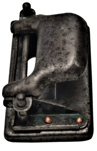 1950 METAL KAGIT DELMEK DOSYALAMAK İCİN TASARLANMIŞ DELGEC