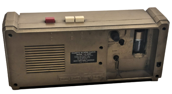 1970 QUARTZ ALARM CLOCK MODEL LA 0060 BEŞ VAKİT EZAN OKUYAN SAAT   EZAN VAKİTLERİNDE OTOMATİK OLARAK MİNERELERİ YANIP SESLİ EZAN OKUR