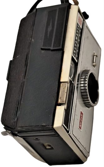 KODAK İNSTAMATIC CAMERA 100 FOTOGRAF MAKİNESİ İC AKSAM METAL DIŞI BAKALİT  MANUEL MEKANİK MAKİNE