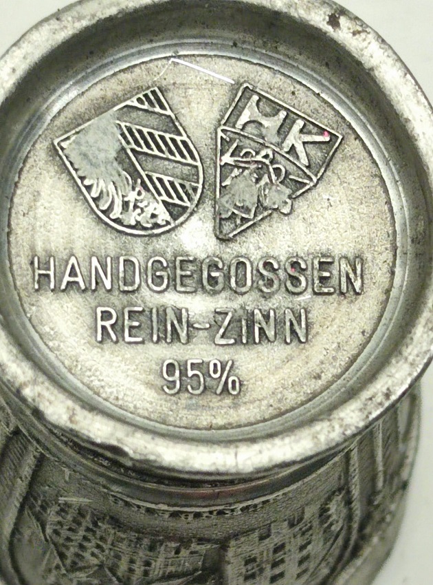 HANDGEGOSSEN REIN ZİNN 95% UFAK BOYDA ŞEHİR GÖRSELLİ BARDAK