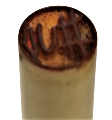 HANEDAN MÜHÜRÜ FİLDİŞİ KUTUSUNDA FİLDİŞİ MÜHÜR KUTUNUN DISI İŞLENMİŞ KAHVERENGİ  DERİ KAPLAMA MUHUR 