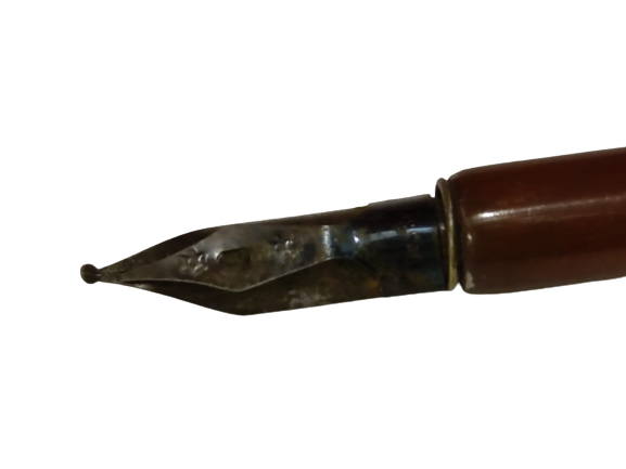 OSMANLI CEPDE TAŞINAN BAL RENKLİ KEHRİBAR HOKKA YAZI DİVİT EL YAPIMI 