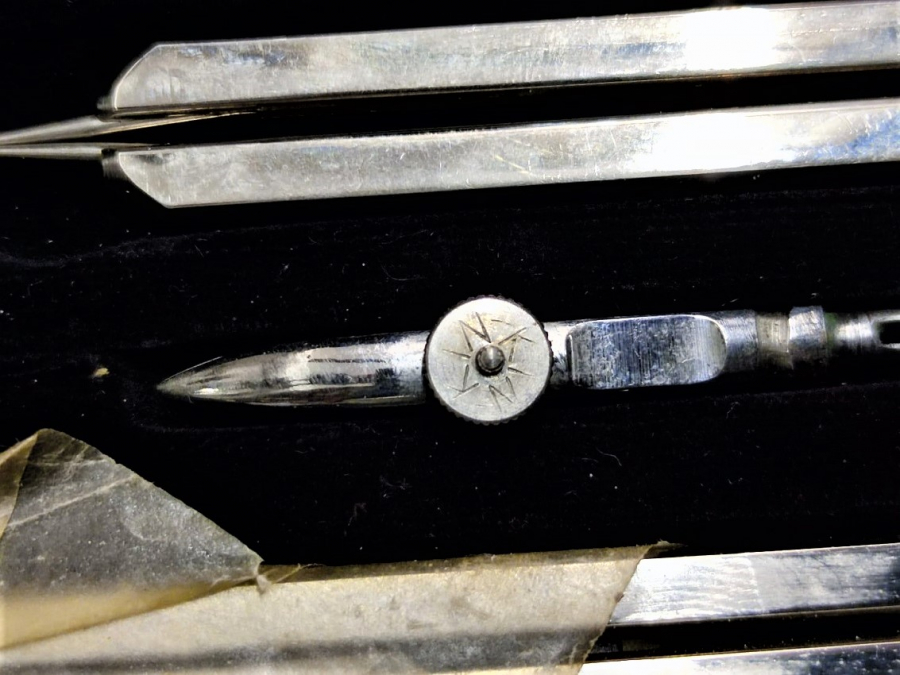 PERGEL TAKIMI KİN AX 628 MADE IN CZECHOSLOVAKIA ORJİNAL KUTUSUNDA TAKIM TAKIM EKSİKSİZ 13 PARCA HİÇ KULLANILMAMIŞTIR