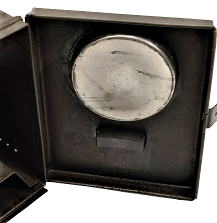 1920  T.C. DEVLET DEMİR YOLLARI YOL İŞARET FENERİ METAL TAŞINABİLİR FENER VE DİREKLERE TAKILMA APARATLI GAZ YAGLI  BEZ  FİTİLLİ YOL İŞARET FENERİ 