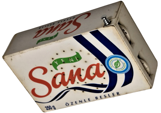 SANA YAGI REKLAMLI PİLLİ RADYO