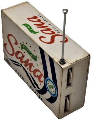 SANA YAGI REKLAMLI PİLLİ RADYO