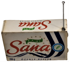 SANA YAGI REKLAMLI PİLLİ RADYO