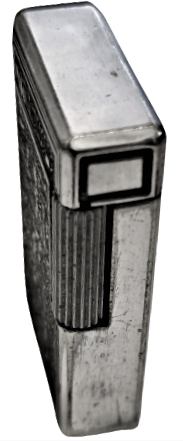 ZAIMA  C-48 LİGHTER ÜZERİ MİTOLOJIK RESİMLİ ÜZERİ GÜMÜŞ KAPLAMA TAŞLI GAZLI CAKMAK