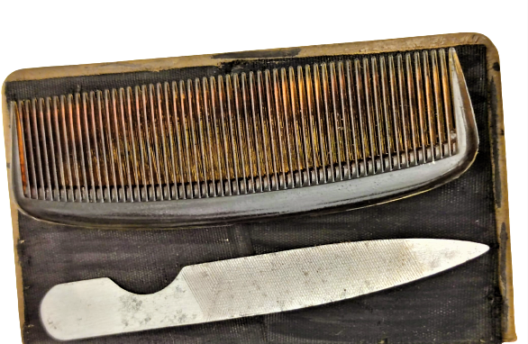 REUTLINGEN TÜBİNGER TOR TEMALI TANITIMLI CEP BAKIM SETİ TARAK AYNA TÖRPÜ