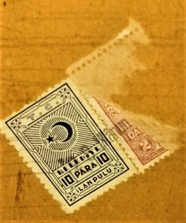 1940 İNHİSARLAR KARTON TAKVİMİ BELEDİYEYE RUSUM BEDELİ 10 PARA İLAN PARASI ÖDENDİGİ PULLU