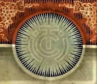 1940 İNHİSARLAR KARTON TAKVİMİ BELEDİYEYE RUSUM BEDELİ 10 PARA İLAN PARASI ÖDENDİGİ PULLU