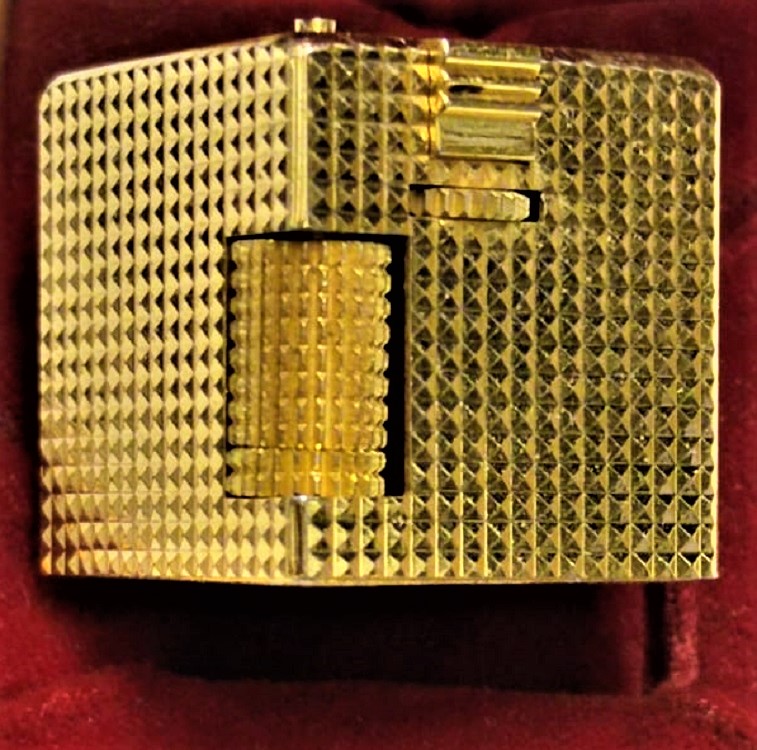 1970 FRANSA ÜRETİMİ IPPAG DİCE LİGHTER GAZLI ÇAKMAK KOLEKSİYON ORJİNAL KUTUDA KÜP KARE FORMDA RETRO