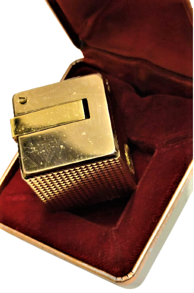 1970 FRANSA ÜRETİMİ IPPAG DİCE LİGHTER GAZLI ÇAKMAK KOLEKSİYON ORJİNAL KUTUDA KÜP KARE FORMDA RETRO