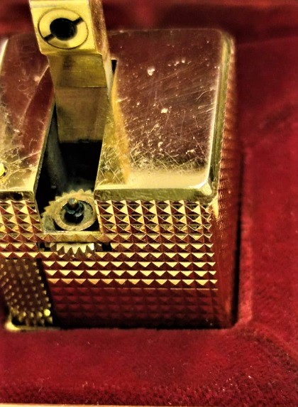 1970 FRANSA ÜRETİMİ IPPAG DİCE LİGHTER GAZLI ÇAKMAK KOLEKSİYON ORJİNAL KUTUDA KÜP KARE FORMDA RETRO