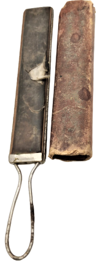 1920 ROYAL WORCESTER CUSHION STROP 253 USTURA BİLEME KÖSELE DERİ  RAZOR STROP MASAT ORJİNAL KUTUSUNDA