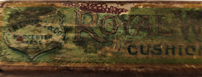 1920 ROYAL WORCESTER CUSHION STROP 253 USTURA BİLEME KÖSELE DERİ  RAZOR STROP MASAT ORJİNAL KUTUSUNDA