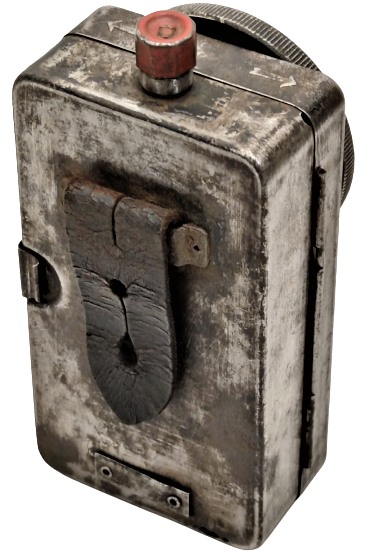 1950 TREN YOL İŞARETCİLERİNİN KULLANDIGI İCERSİ MEKANİK RENKLİ CAM DEİŞMELİ İŞARET FENERİ