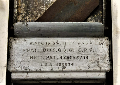 1950 ALLEGRO JİLET BİLEME MAKİNESİ USA PATENTLİ MADE IN SWİTZERLAND KROM  MEKANİKJİLET BİLEV MAKİNASI 