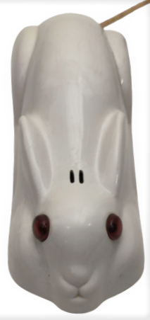 1970 BEYAZ TAVŞAN TELEFON SAYISAL TUŞLU BEZAY TONDA ZİL AYARLI TAIVAM MALI