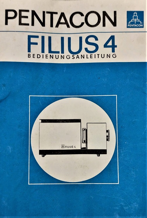 PENTACON FILIUS 4 SLAYT PROJEKTOR  MAKİNESİ ORJİNAL KUTUSUNDA