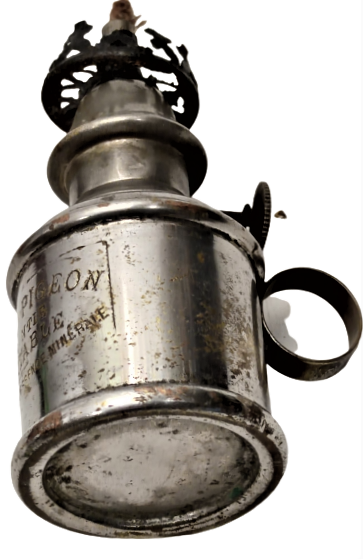 1930 LAMPE PİGEON GARANTİE VERİTABLE OIL FİTİLLİ UFAK BOYDA GAZ LAMBASI