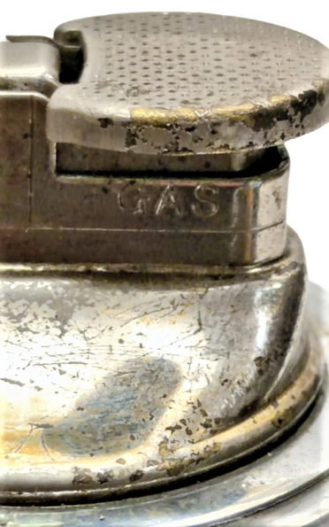 LATARNALI MÜZİKLİ METAL KURMALI MASA CAKMAK TAŞLI VE GAZ 