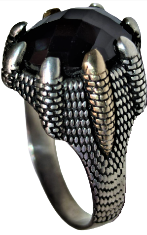 1970 ÖZEL KALE BURCLAR TASARIM YÜZÜK USTA EL İŞİ GÜMÜŞ GECE SİYAHI KÖŞELİ KESME DOGAL TAŞ İKİ BURC ALTIN KAPLAMA TAŞ MIHLAMALI 