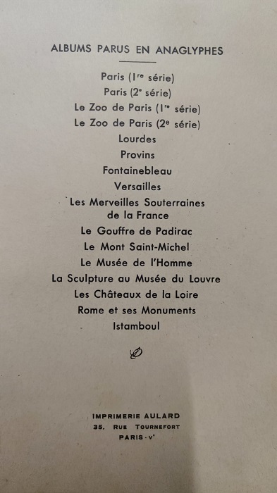 1937 ISTAMBOUL EN REELIEF PAR LES ANAGLYPHES  ORJİNAL GÖZLUGU İÇERSİNDE 3 BOYUTLU İSTANBUL KATALOK 