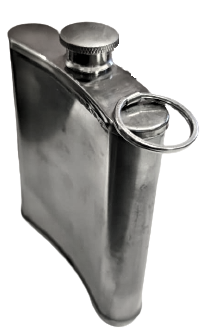 CEPDE TAŞINABİLİR MATARA KROM CELİK NİKEL KAPLAMA STAINLESS STEEL 8 OZ ÇELİK  CEP MATARASI