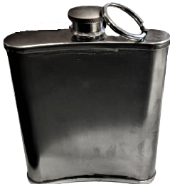 CEPDE TAŞINABİLİR MATARA KROM CELİK NİKEL KAPLAMA STAINLESS STEEL 8 OZ ÇELİK  CEP MATARASI