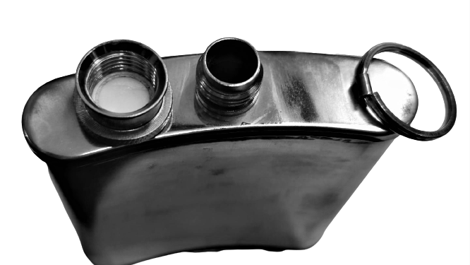 CEPDE TAŞINABİLİR MATARA KROM CELİK NİKEL KAPLAMA STAINLESS STEEL 8 OZ ÇELİK  CEP MATARASI