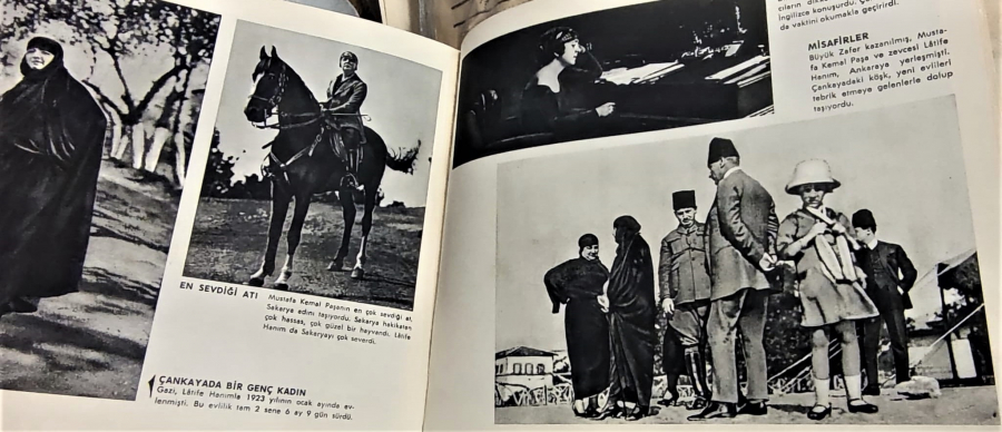 ÖZENLE HAZIRLANMIŞ SİYAH BEYAZ YAPI KREDİ BANKASININ 20. KURULUŞ YILI DOLAYISI İLE HAZIRLANMIŞDIR MUSTAFA KEMAL ATATÜRK FOTOĞRAF ALBÜMÜ  FOTOĞRAFLARLA ATATÜRK DOĞUMUNDAN CUMHURİYETİN İLÂNINA KADAR